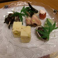 日本料理 若狭 - 八寸盛り合わせ