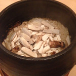 まき村 - 松たけの炊き込みごはん