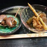 Akita Sugi - ツブの旨煮と煮物