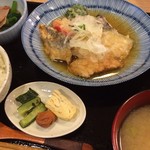Shunsai Mitsuya - さわらと野菜の揚げだし