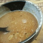 めん屋 元助 - スープ割した♪激激うまいスープ♪