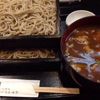 日本橋 やぶ久 - つけカレーせいろのランチは2段もり
