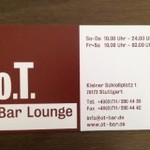 Cube Restaurant und o.T. Bar - カード2
