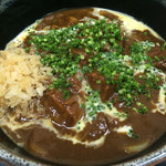 手打うどん くうかい - カレーうどん   天かすはお好みで