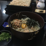 手打ちそば 峠 - 納豆蕎麦