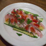 BISTRO Lanterne - イナダのカルパッチョ