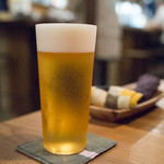 BISTRO Lanterne - うすはりグラスの生ビール
