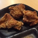 無化調 鶏白湯ラーメン 麺舗 作一 - から揚げ(o^^o)