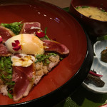 秋桜 - ランチパスポート2015夏 カモ丼