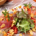 鮮魚のチャイニーズサラダ