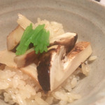 おにく 花柳 - 松茸たっぷり