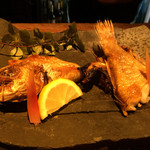 雨後晴 青山 - のどぐろ塩焼き