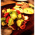 2colori - 料理写真:タコとアボカドのサラダとトリュフ風味の白レバーペースト 各500円