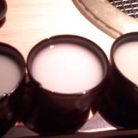 はなもんや - マッコリの飲み比べセット　あまりおススメではない！