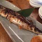 魚旬 - 秋刀魚の姿焼き