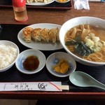 大三元 - ラーメン定食コーヒー付き 850円