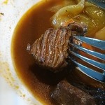 Tea Room Maman - 牛肉の赤ワイン煮込み（ビーフ・サラダ・パン付）ドリンクセット1,670円