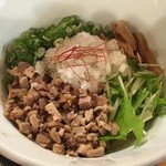 中村商店 - 「冷やし煮干し塩まぜそば(700円)」