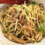 中村商店 - 「冷やし煮干し塩まぜそば(700円)」