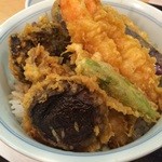 Ginza Ten'Ichi - 期間限定のキノコ天丼