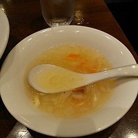 中国料理 青冥 堂島本店 - 玉子スープです
