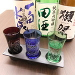 蕎麦酒肴 多加はし - 利き酒セット