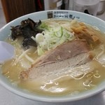 ラーメン寳龍 - 味噌ラーメン黒帯（８０１円）です。