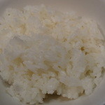 嘉門 - 小盛りのご飯