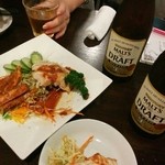 張家 - 冷菜とおビール♪