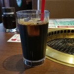 Bokkaen - セットのアイスコーヒーです。