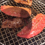 永翔苑 - ミスジと上ハラミ