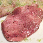 永翔苑 - ネギ生上タン塩 裏面