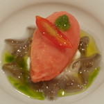 トロワフレーシュ - ジュンサイとフルーツトマトのソルベ