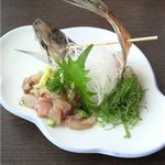ハトヤ大漁苑レストラン - アジのたたき