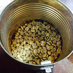 クアコーヒー - ブラジル イエローブルボン 生豆（お店にて）