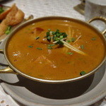 ボージャン - チキンビンダルーをVery Hotで。