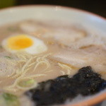 大砲ラーメン - ラーメンのアップ