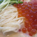 麺や 青雲志 - 麺といくら