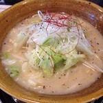 麺屋 葵 - アンチョビとキャベツの塩パイタンラーメン