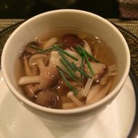 鉄板ダイニング 法貴 - 茶碗蒸し きのこの餡かけ