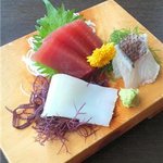 ハトヤ大漁苑レストラン - 刺身盛り合わせ