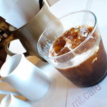 暑いアイスコーヒーチョイス。