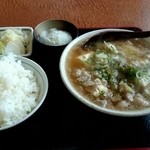 一富士食堂 - ボリューム有ります