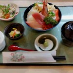 まこと寿し - 料理写真:浜どん　９５０円（ランチ）