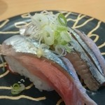 廻る寿司 めっけもん - 秋刀魚。