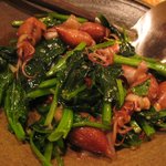 和の台所　ぼっちり - ほたるイカとほうれん草のペペロンチーノ風