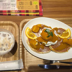 キッチン＆カフェ クリシュ - マンゴーパンケーキとアイスカフェラテ