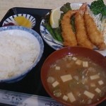 Nakagawa Shiyokudou - 海老フライ定食￥830