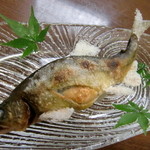 Torishige - 子持ち鮎塩焼き