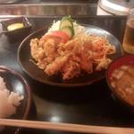 焼かつの店かつ亭 - とんぷら定食６６０円